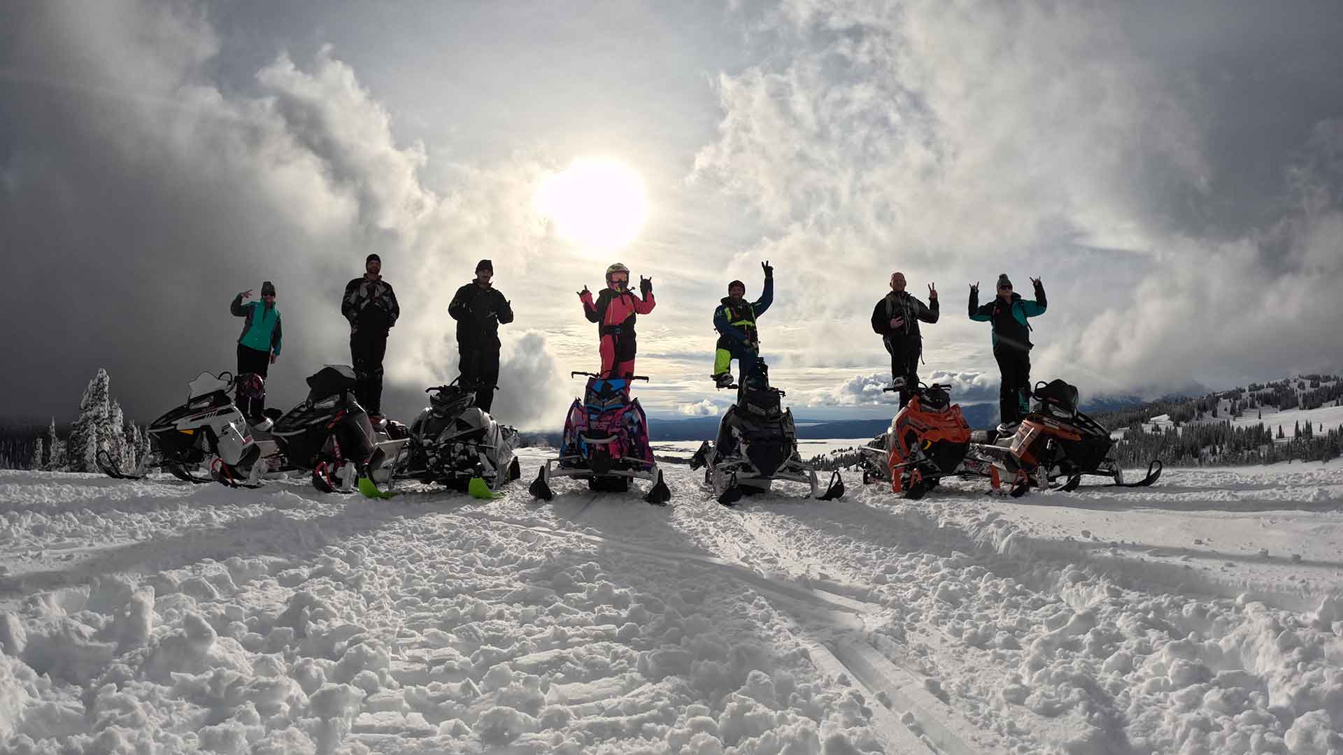 Island Park Snowmobiling Groups