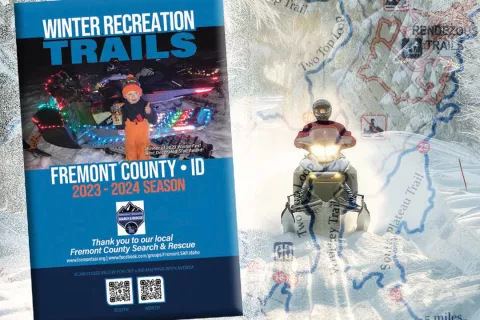 2024-25 Winter Snowmobile Trail Map