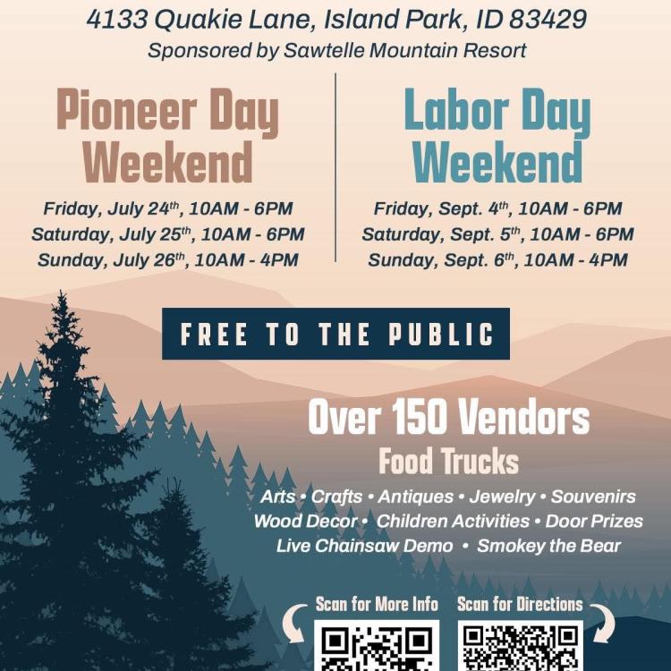 Island Park Festival Pioneer Day Weekend