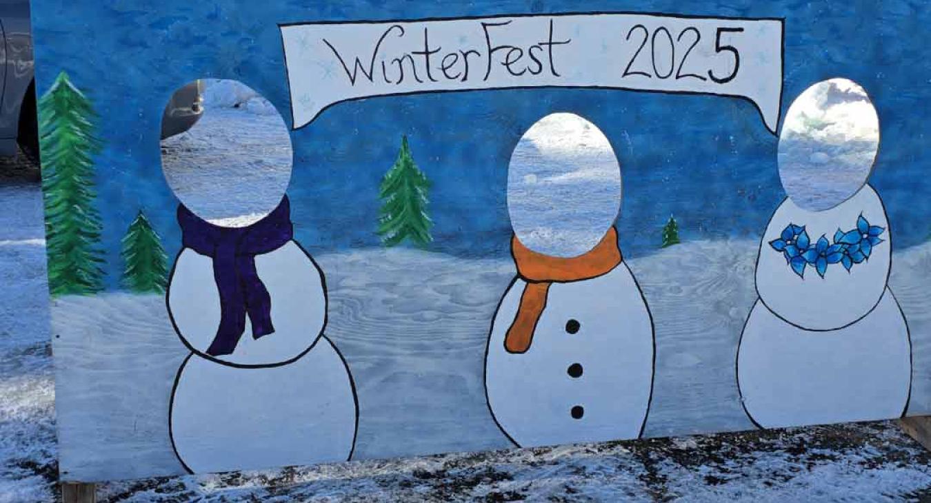 Snowman Photo Booth
