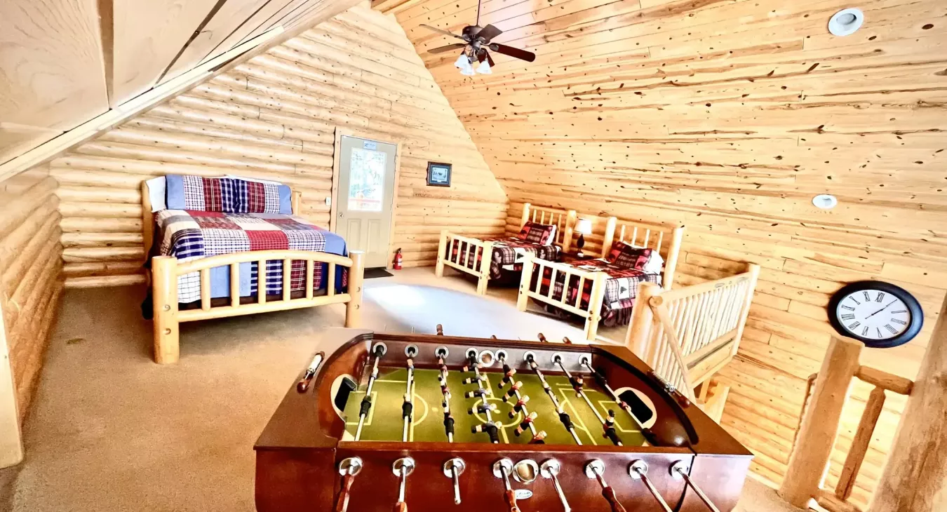 games in loft area