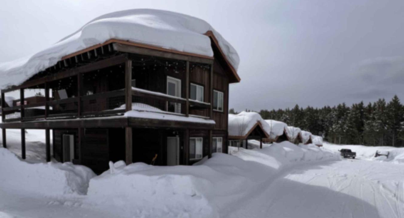 Family cabin near Yellowstone National Park