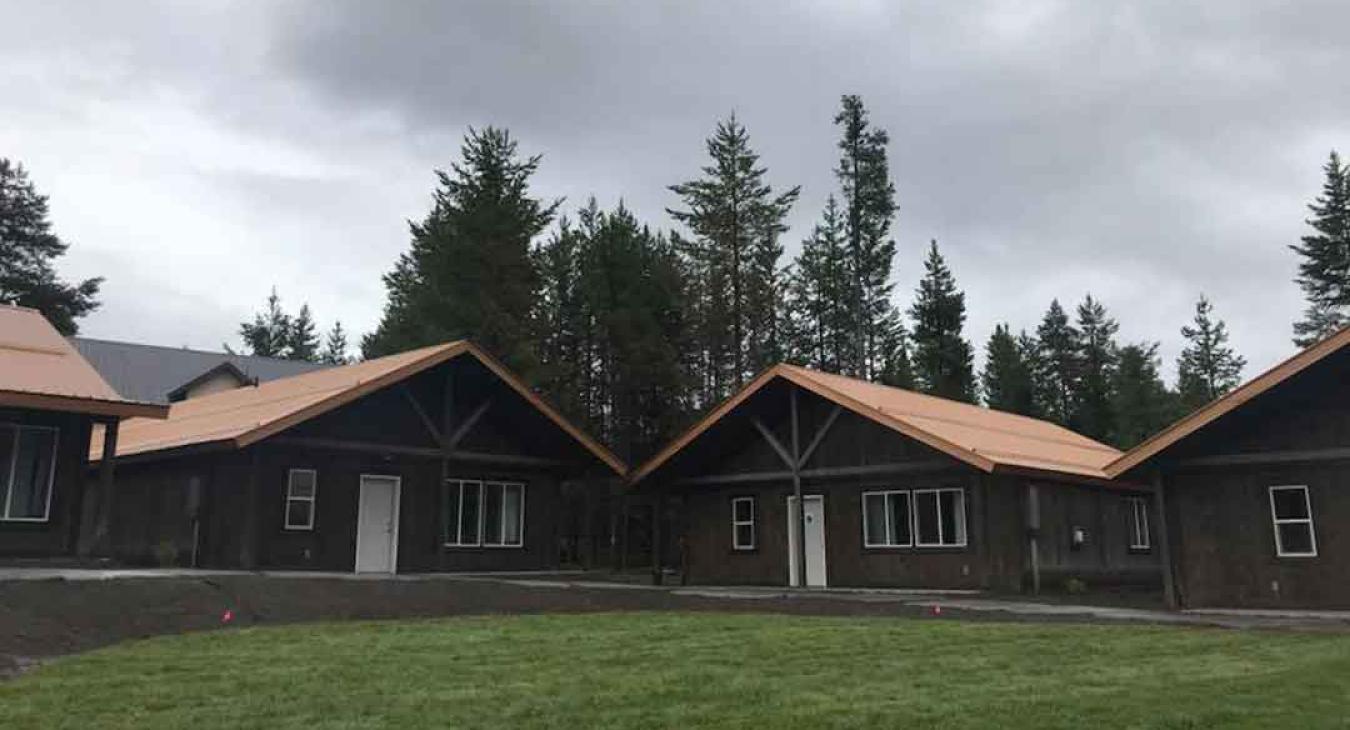 Mountain view cabin with hot tub in Island Park
