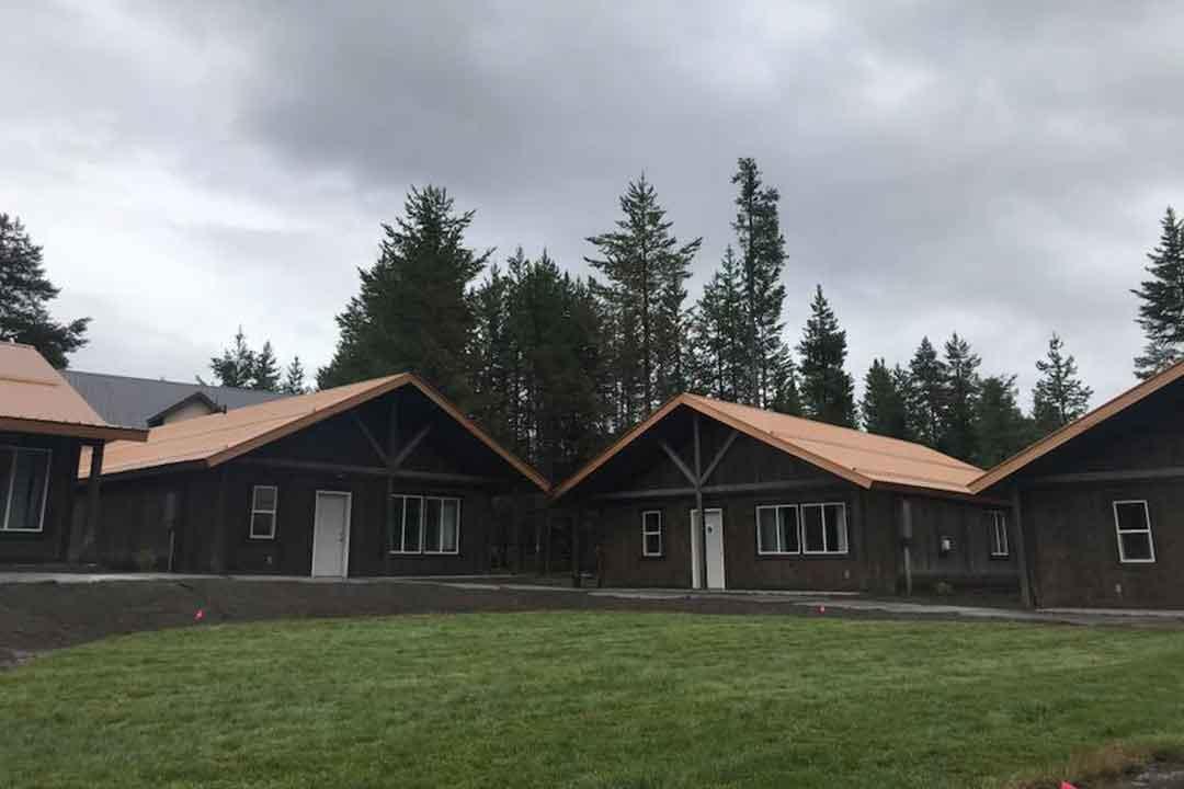 Mountain view cabin with hot tub in Island Park