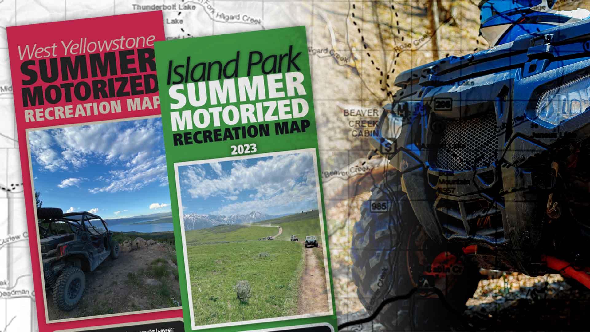 Trail Map Advertising