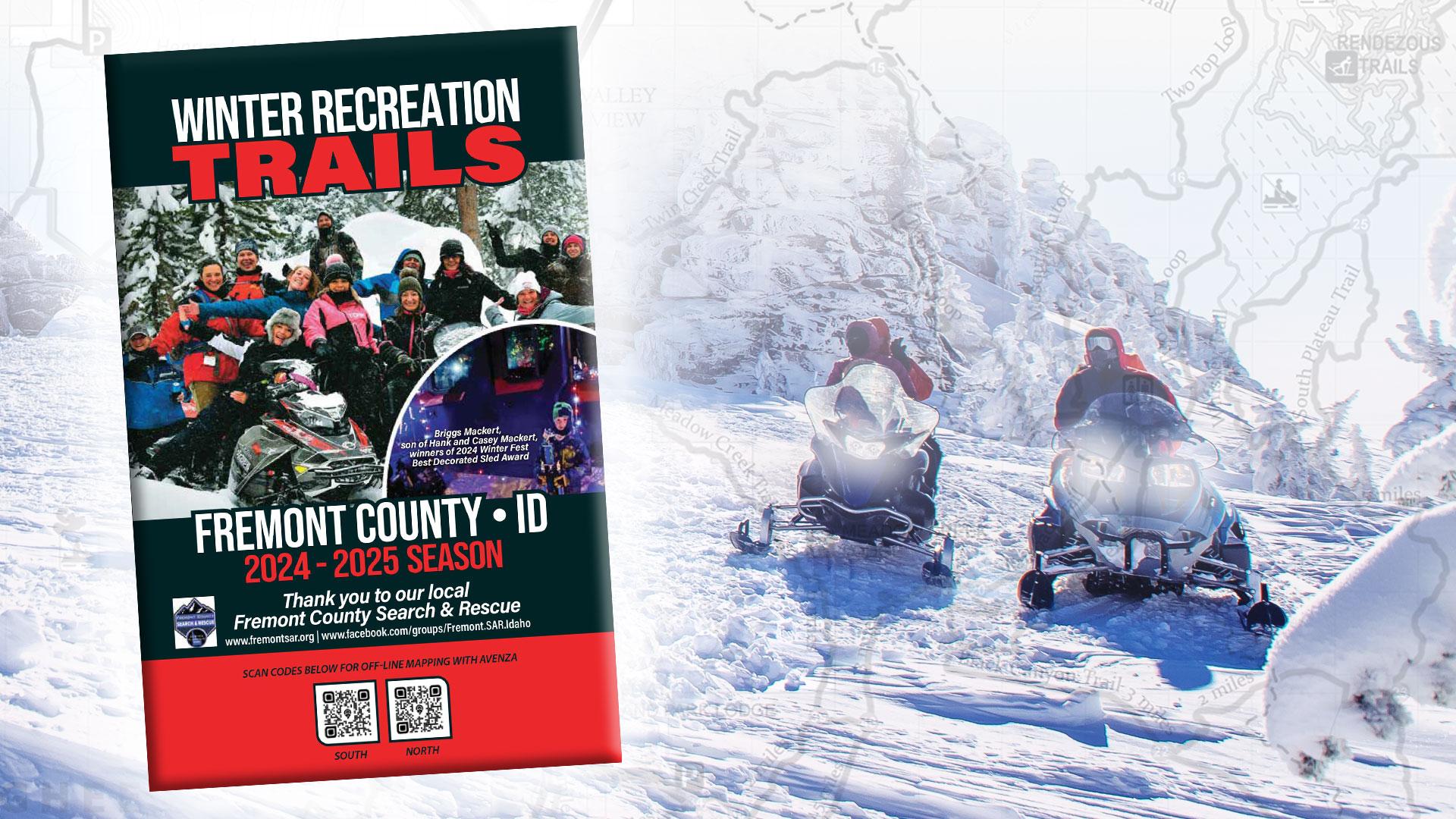 Advertise in the Winter Trail Map