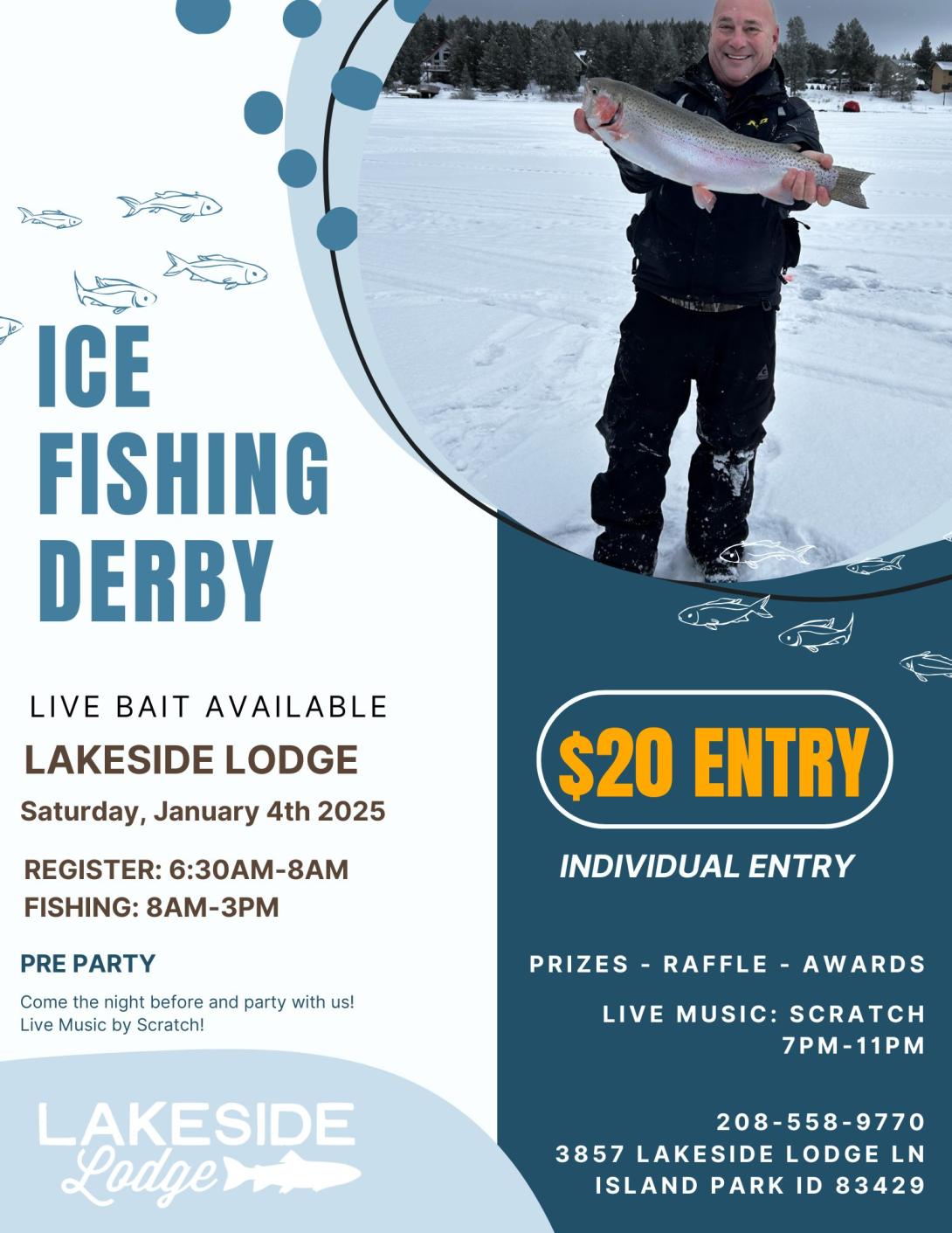 Ice fishing Derby