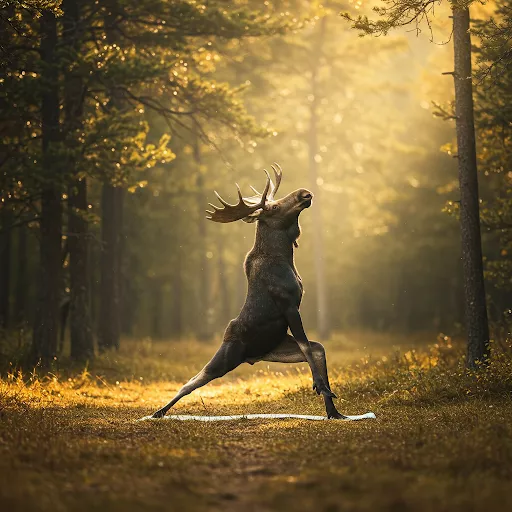 Yoga Moose