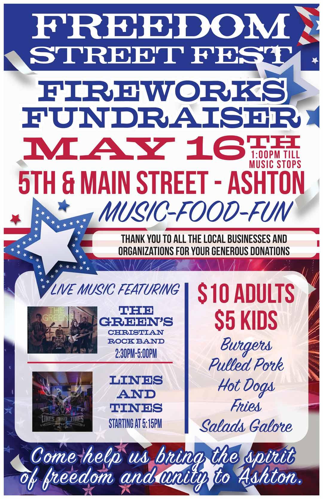 Fireworks Fundraiser