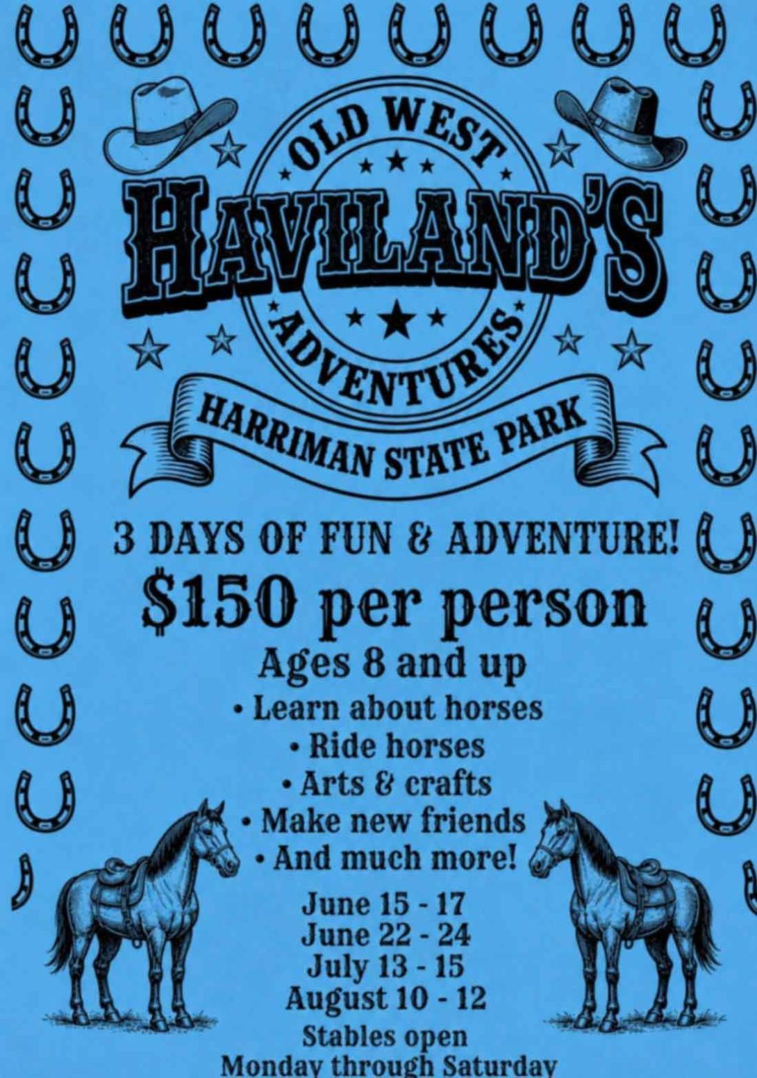 Haviland's Old West Adventures Kids Camps