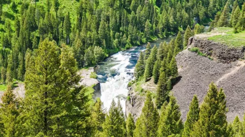 Lower Mesa Falls